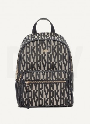 Black DKNY Maxine Women's Backpacks | Malaysia_D0817