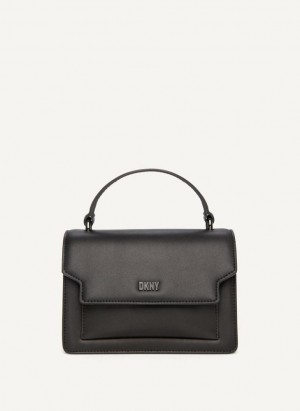 Black / Grey DKNY Millie Women's Crossbody Bags | Malaysia_D0221