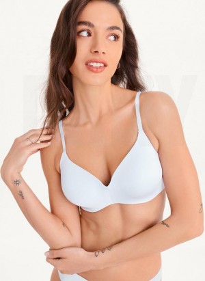 Blue DKNY Litewear Wirefree Women's Bras | Malaysia_D0705