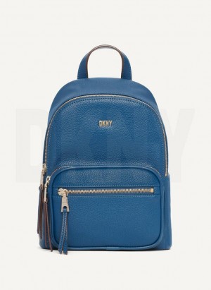 Blue DKNY Maxine Women's Backpacks | Malaysia_D0151