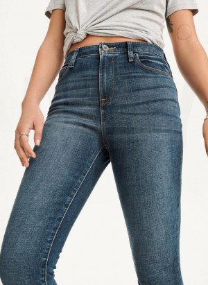 Deep Indigo DKNY High Rise Skinny Women's Jeans | Malaysia_D1000