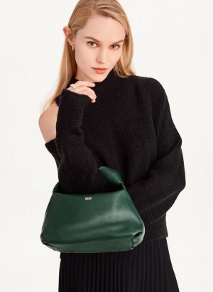 Green DKNY Mini Modernist Knot Women's Tote Bags | Malaysia_D1032