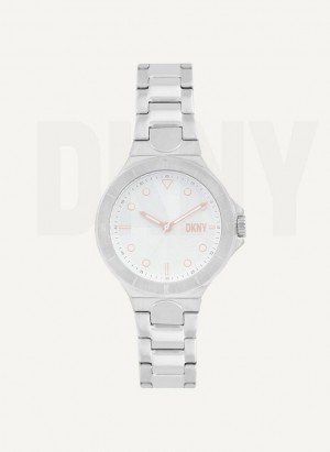 Grey DKNY Chambers Women's Watches | Malaysia_D1334