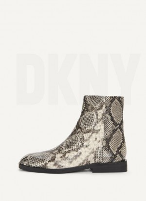 Grey DKNY Chelsea Women's Boots | Malaysia_D0326