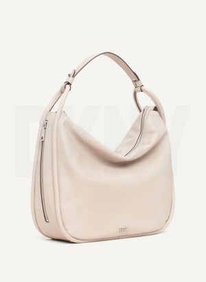 Grey DKNY Phoebe Hobo Women's Tote Bags | Malaysia_D0936