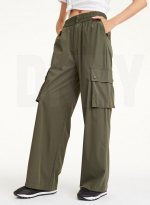 Olive DKNY Cargo Trouser Women's Jumpsuit | Malaysia_D1064