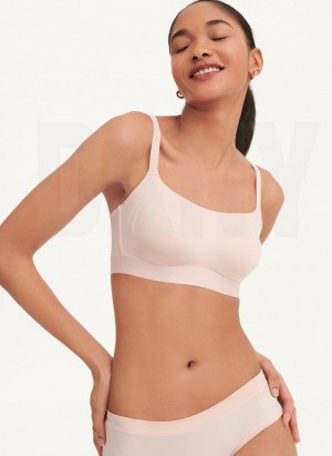 Pink DKNY Litewear Active Comfort Women's Bras | Malaysia_D0668