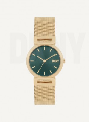 Turquoise DKNY Downtown Mesh Women's Watches | Malaysia_D0840