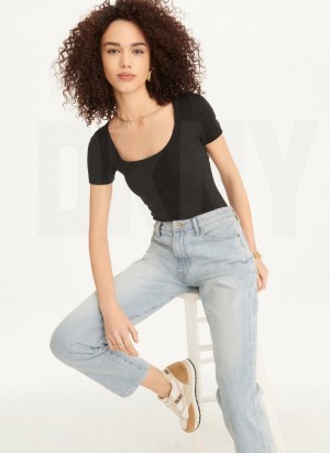 Wash DKNY Broome High Rise Vintage - Full Length Women's Jeans | Malaysia_D1965